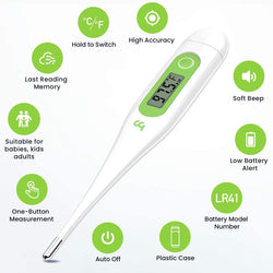 Termometro Digital a Prueba de Agua con Sonido - Femometer