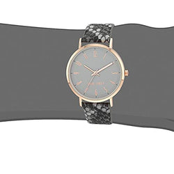 Nine West - Reloj de pulsera con Imitacion de Piel de Serpiente - para mujer
