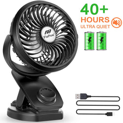 Mini Ventilador Portatil de Baterias Recargable de 4400mA Hasta 40 Horas - (USADO COMO NUEVO)
