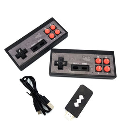 Data Frog - Mini Consola 4K HDMI - 568 Juegos NES de 8 Bits - 2 Controles