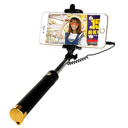 Selfie Stick de disparos inteligentes integrado - con cable auxiliar.