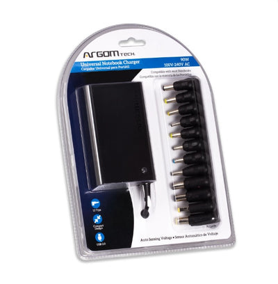 Cargador Universal Argom Delgado 90W